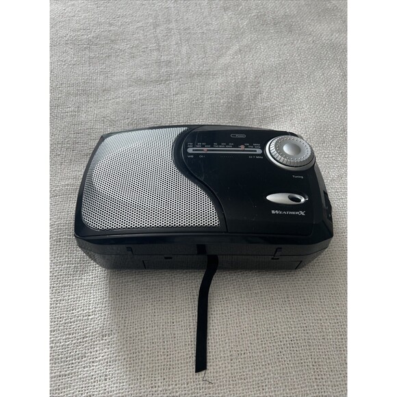 Vintage WeatherX GPX WB AM FM Weather Radio WR282B *Tested - Picture 8 of 9